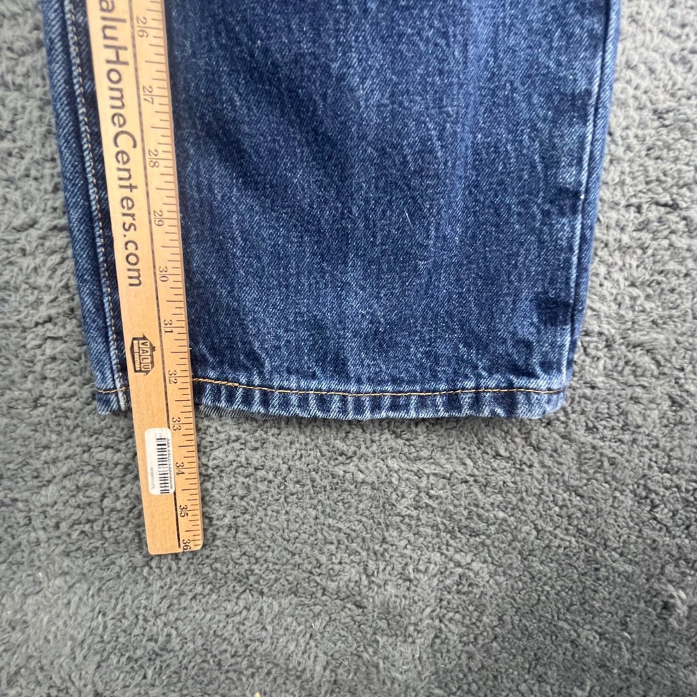 Levi's 501 Straight Leg Jeans Blue Denim Mens W38 L32 Classic Fit Rab View 3